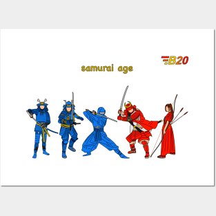 Samurai Posters and Art